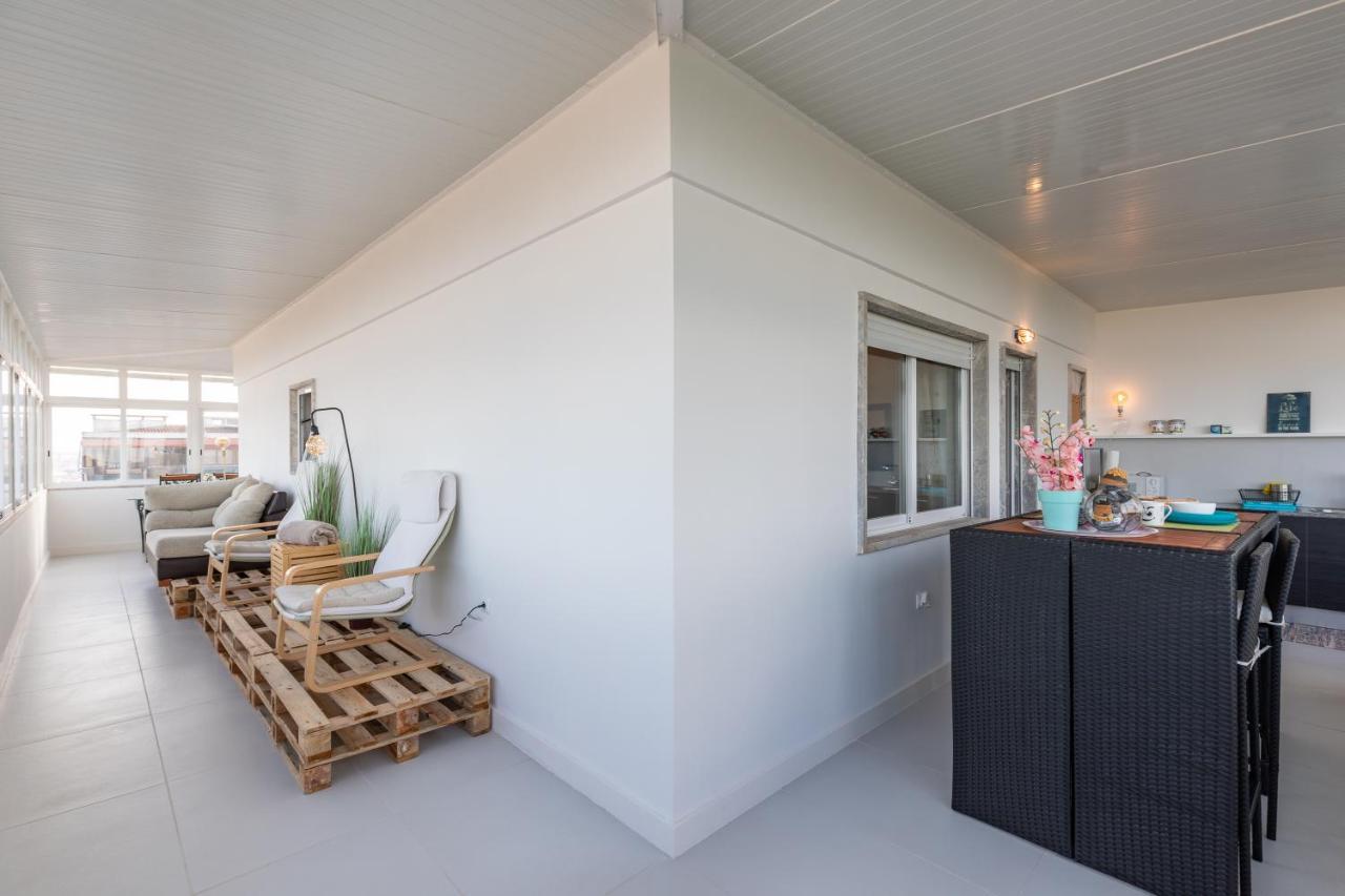 אלמאדה Cristo Rei Flat - Great Views By Homeful Homes מראה חיצוני תמונה